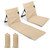 Gpaentsn 2 Pack Foldable Poolside Beach Chairs with Carrying Bag