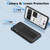 Pusiikeer Compatible with Xreal Beam Pro Stand Case with Hide Folding Kickstand Shockproof Protective Cover Case for Xreal Beam Pro - Black