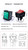 Yoiilnz 30A 250VAC/35A 125VAC KCD2 KCD4 Rocker Switch DPST 4 Pin Red Lighted 120V Rocker Toggle Switch ON Off Heavy Duty 4Pack