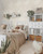 Heroad Peel and Stick Wallpaper Beige Neutral Vintage Forest Animals Floral Wallpaper Removable Self-Adhesive Contact Paper for Bedroom Living Room Cabinets Decoration Thicken Vinyl 17.3''x78.7''