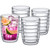 Amazing Abby - Arctic - 16-Ounce Insulated Plastic Tumblers (Set of 4), Double-Wall Reusable Cups, BPA-Free, Shatter-Proof, Dishwasher-Safe
