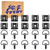 1/4 Turn Quick Release Fasteners Fairing Bolts Studs Quarter Turn + Clips