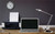 Alera ALELED900S 11 in. W x 6.25 in. D x 26 in. H Adjustable Brushed Nickel LED Task Lamp with USB Port