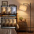 Kimjo Rechargeable Cordless Standing Floor Lamp with Linen Shade