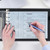 Professional 7 Ring Checkbook Binder for Business Checks, Check Book Cover