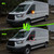 ATLEDLT LED Side Mirror Turn Signal Lights Compatible with 2015-2023 Transit-150/250/350/350HD & 2022-2024 E-Transit - Side Mirror Blinker Lights 2PCS Smoke Lens