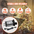 24V 0.25A LED Controller with Extension Cord, Replacement Model JT-DC240V025-C Class 2 Power Supply IP44 LED Light Controller Low Voltage Transformer for Halloween Christmas Holiday String Light