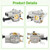1143 120 0616 Carburetor for Stihl Chainsaw MS291 MS261 MS271 Replace# C1Q-S252 1141-120-0606, with Air Filter Tune Up Kit