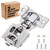 Luokim 2-Pack 1/2 Inch Overlay Soft Close Cabinet Hinges 50% Faster Install