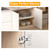 Luokim 2-Pack 1/2 Inch Overlay Soft Close Cabinet Hinges 50% Faster Install
