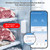 WiFi Freezer Thermometer with App Alarm, 2 Wireless Sensors Fridge Monitor