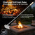 Charcoal Grill Ash Rake for Wood Stove Fireplace Pizza Oven,32 Inch Heavy Duty Stainless Steel BBQ Cleaner Poker Scraper,Elongated Tool for Fire Pit,Smoker,BBQ,Fireplace,Ceramic Grills (32 Inch Rake)
