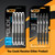 BIC Glide Bold Black Ballpoint Pens, Bold Point, 1.6mm, 4-Count Pack