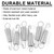 30pcs 4008 Vise Replacement Springs, Carbon Steel Vise Clamp Spring Fixture Locking Tools for 10R 10WR 10CR 11R 11SP 11HD 20R 310S 12LC and 10LW (Silver)