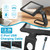 30X 6X Rechargeable Magnifying Glass for Reading, Large Full Page Magnifier with Folding Stand, 3 Color Light Modes, Dimmable LED Lighted, Hands Free Book Magnifier for Fine Prints Low Vision Seniors