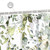 Gibelle Sage Green Eucalyptus Shower Curtain, Floral Print, 36x72