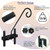 NEECONG Deck Hook Rail Suitable for Hanging Flower Baskets Wind Chimes Planters Bird Feeders Lights, Heavy Duty Pole Long 16.5 inches Holds up to 15lbs with Ease（2pcs）