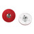Acouto Car Hood Lock Pin Aluminum Alloy Universal Engine Hood Lock with Key Antitheft Car Hood Lock Kit Locking Hood Pins Kit(Red)