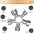 Heavy-Duty 10-in-1 Faucet Aerator Removal Tool Universal Metal Aerator Key