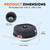 Hipa C26-2 Autocut Trimmer Head for Stihl FS56RC String Trimmer Easy Feed