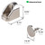 Keenkee 4 Set Magnetic Cabinet Door Catches, Nickel Color