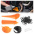 Compatible with Harley Oil Change Kit,Multi-Function Motorcycle Oil Funnel Kit Includes Oils Change Funnel/Oils Filter Wrench/Rubber O-Ring Seals,Motorcycle Tool Kits
