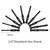 Narwhal 8 Point Star Bit Set for Trailers (24 Pack Double Square - CR-MO Steel) 8 Point Torx Bits in The Following Sizes #1 x6, #2 x12, and #3 x6 for Trailers, RVs, and More