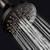 AquaDance OIL RUBBED BRONZE High Pressure 6-Setting 4" Shower Head – Angle Adjustable, Anti-Clog Showerhead Jets, Tool-Free Installation - USA Standard Certified - Top U.S. Brand