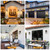VIANIS Porch Lights Outdoor, Exterior House Lighting Fixtures Wall Mount