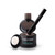 Thick Fiber Root Touch Up Powder, Medium Brown - Water & Sweat Resistant Hair Loss Concealer Set with Brush for Thin Hairlines and Gray Root Coverage