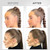 Thick Fiber Root Touch Up Powder, Medium Brown - Water & Sweat Resistant Hair Loss Concealer Set with Brush for Thin Hairlines and Gray Root Coverage