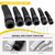 Mardatt 22PCS PG7 PG9 PG11 PG13.5 PG16 PG21 Black Waterproof Cable Gland, Wire Hole Flex Spiral Strain Relief Nylon Joint For Cable Fixing Wiring Repairing Gland Replacement Electrical Appliances