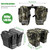 KLERICER Double Bike Pannier Bag, 30L Waterproof Bicycle Trunk Bag with Rain Cover, Bike Panniers Rear Rack Bag with Reflective Stripe, Multi Pockets Saddle Bags for Bicycle (Camouflage)