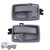 Getfarway Pair of Inside Interior Door Handle Left and Right Compatible with Isuzu Trooper Pickup Amigo Rodeo 1984-1997│Honda Passport 1994-1997