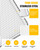 Air Fry Mesh Baskets Compatible with Our Place Wonder Oven 12.7 Quarts