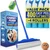 PetLovers Large Lint Roller with 3 Refills – 400 Total Sheets for Tackling Pet Hair, Extra Large Floor and Carpet Roller for Homes with Pets, Perfect for Floors, Furniture, and Loving Pet Owners