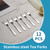 Dessert Forks Set of 12, Berglander Stainless Steel 5.5“ Cake Fork for Cocktail, Dessert, Cake, Tea, Fruit, Cheese, Appetizer Small Forks for Party, Hotel, Restaurant, Cafes Dishwasher Safe