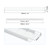 PATIKIL 31 x 3 Inch Door Air Vent Cover, 1 Pcs Heavy Duty Aluminum Grille Ventilation Cover Louvered with Mounting Screws for Cabinet Wardrobe Door, Silver