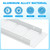 PATIKIL 31 x 3 Inch Door Air Vent Cover, 1 Pcs Heavy Duty Aluminum Grille Ventilation Cover Louvered with Mounting Screws for Cabinet Wardrobe Door, Silver