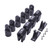 Boat Bimini Top 7/8 Inch Hardware,Marine 3 Bow Bimini Top Nylon Fittings,Awning Hardware 12 Set Accessories,Include 4 Pcs Boat Jaw Slide,6 Pcs Eye End Caps,2 Pcs Deck Hinge and Installation Screws