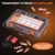 Filluck 220pcs Battery Cable Ends Kit,AWG 2/4/6/8/12 Copper Lugs,Heavy Duty Wire lugs, Ring Terminal Connectors with 3:1 Heat Shrink Tube & Storage Box