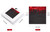 WRAPAHOLIC 50Pcs Black Halloween Paper Napkins - 3-Ply Red Gold Foil Flowing Blood Disposable Luncheon Napkins for Halloween, Birthday, Party - 6.5 x 6.5 In