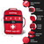 520 Pieces Premium First Aid Kit - Large Emergency Medical Kit for Survival, Car, Home, Travel, Camping, Backpack, Hiking, School (Red)