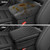 DWKJMYCP Center Console Armrest Cover Compatible with 2018-2025 2026 Jeep Wrangler JL JLU 2020-2025 2026 Jeep Gladiator JT Accessories Black Leather Arm Rest Lid Protector with Storage Pockets