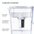 AQUAPHOR B15 Water Filter Replacement - 3 Pack | Fast Flow Water Filtration | Lasts 2 Months or 45 Gallons Per Filter | BPA-Free | Reduces Chlorine & Heavy Metals | Improved Taste & Filtered Water