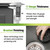 Black 16x17In RV Kitchen And Bar Sink-Stainless Steel Undermount Single Bowl Space-Saving Workstation Kitchen&Bar Sink Come With Foldable Faucet,Cutting Board,SS Grid Nice For RV,Tiny Home,Small Bar