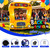 SEASONBLOW 10 Ft Back to School Inflatables School Bus Photo Booth Decor