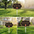AUYKTE (2 Pack) Do Not Mow Sign for Yard, 12" x 8 Rust Free Aluminum Metal, Do Not Mow Lawn Signs Bilingual English & Spanish (No Corte aqui) with 28" Long Metal Stake, Waterproof, Easy to Mount