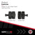 Safetech Hardware Magnetic Side Pull Gate Latch | General Purpose Magnetic Gate Latch for Aluminum/Metal Fences | Industrial Strength Self-Latching Fence Pull SLG-150KB - Black