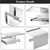 Tindbea Mega Size Toilet Paper Holder with Shelf + Towel Robe Hooks, Adhesive or Screw Wall Mounted Toilet Paper Roll Holder, Stainless Steel Bathroom Hardware Set (Polished Chrome)